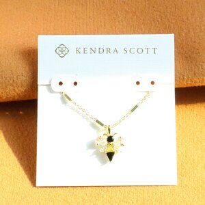Kendra Scott | Bee - Gold Crystal Pendant Necklace